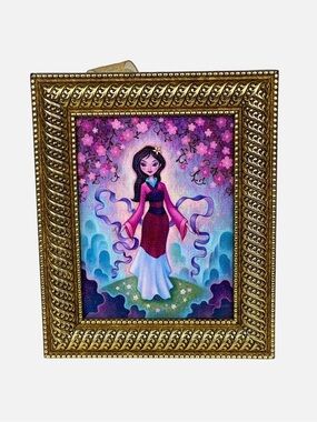 Disney Mulan Wonderground Gallery Late Blossoms Mini Giclée Art Jeramiah Ketner